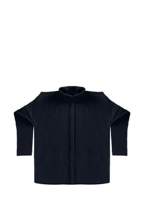 Homme Plissé Issey Miyake pleated shirt - Blue