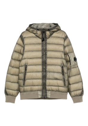 C.P. Company hooded quilted jacket - Green