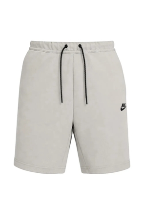 Nike logo-detail drawstring shorts - Grey