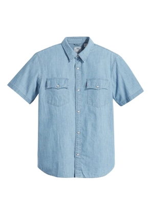 Levi's button short-sleeve shirt - Blue