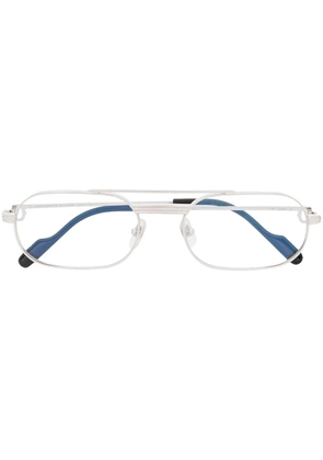 Cartier Eyewear C de Cartier pilot-frame glasses - Silver