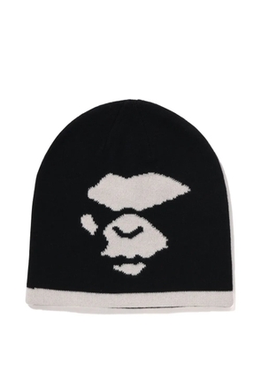 A BATHING APE® ape-motif beanie hat - Black