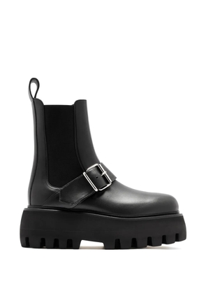 Alexander McQueen Sofa buckle-fastening boots - Black