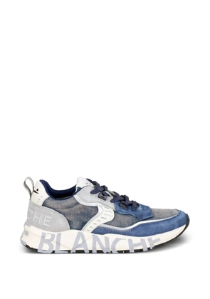 Voile Blanche lettered sneakers - Blue