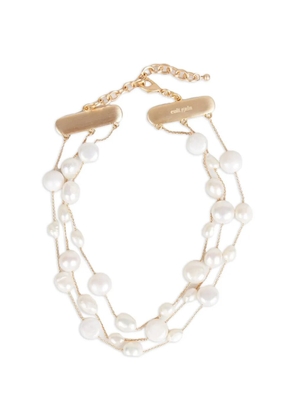 Cult Gaia pearl-beaded bracelet - Gold