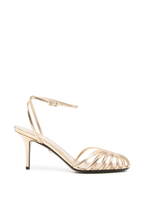 Alevì strappy caged sandals - Gold