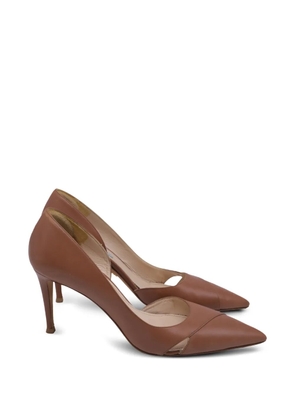 Prada Pre-Owned d'Orsay pointed-toe pumps - Brown