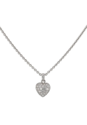 Cartier diamond white gold heart pendant - Silver
