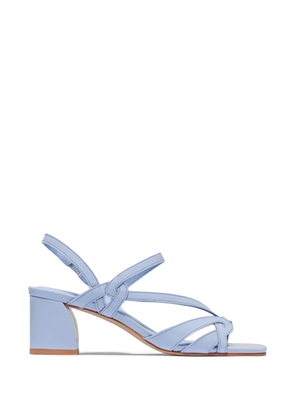 Bernardo Gyoda square-toe strappy sandals - Blue