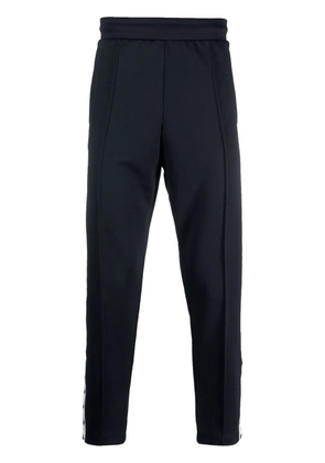 Golden Goose logo-tape track pants - Blue
