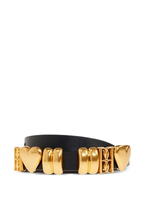 By Malene Birger Ounlas heart-detail belt - Black