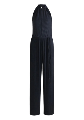 BOSS plissé-effect sleeveless jumpsuit - Black