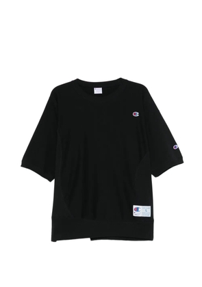 Undercover x Champion logo-patched crew neck T-shirt - Black