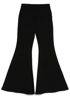Michael Kors crepe flared trousers - Black
