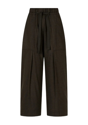 TOMBOY elasticated-waistband palazzo pants - Brown