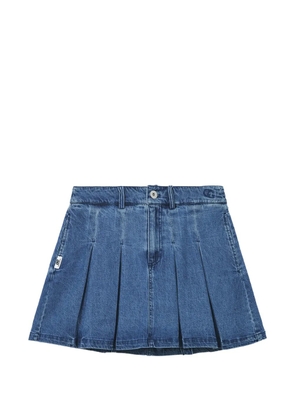 CHOCOOLATE pleated mini skirt - Blue