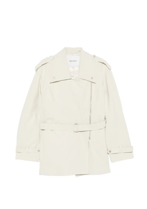 Halfboy Chiodo belted trench coat - Neutrals