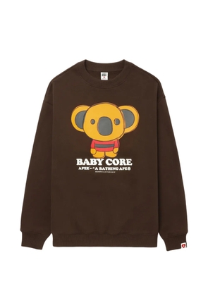 APEE™ by *A BATHING APE® Baby Core sweatshirt - Brown