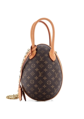 Louis Vuitton Pre-Owned Egg Bag Monogram Canvas and Leather crossbody bag - Brown