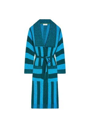 DRIES VAN NOTEN belted cardigan - Blue