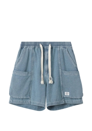 FIVE CM drawstring-fatening shorts - Blue