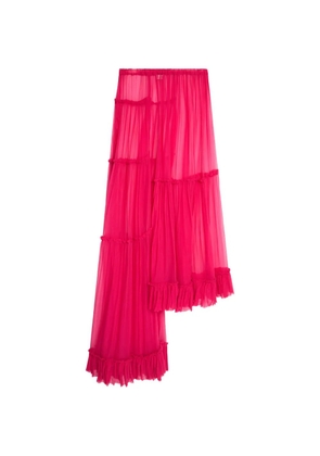 DRIES VAN NOTEN ruffled skirt - Pink