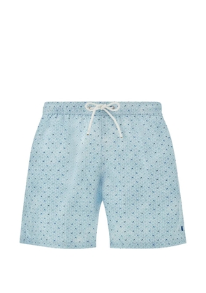 Paul & Shark shark-print swim shorts - Blue