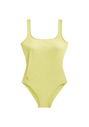 Polo Ralph Lauren scoop-back swimsuit - Yellow