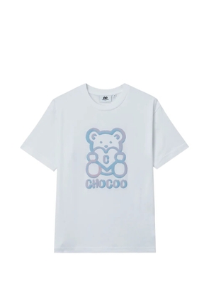 CHOCOOLATE bear-print T-shirt - White