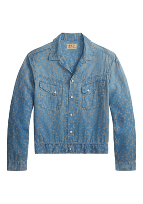 Ralph Lauren RRL horseshoe-print shirt - Blue