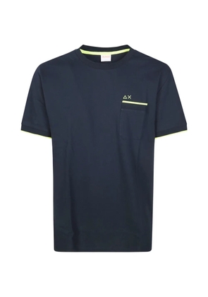 Sun68 cotton piqué T-shirt - Blue