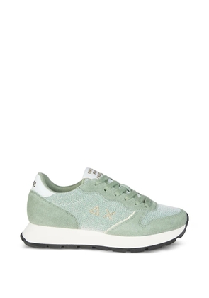 Sun68 Ally glitter lace-up sneakers - Green