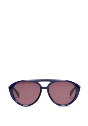 Viktor & Rolf pilot-frame sunglasses - Blue