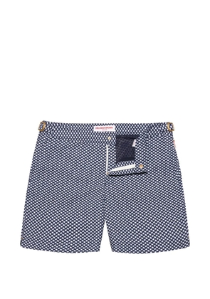 Orlebar Brown Bulldog jacquard swim shorts - Blue