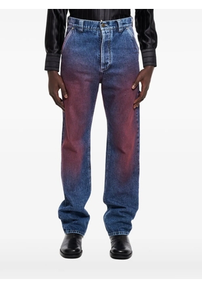 Winnie NY straight-leg dyed jeans - Blue