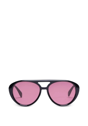 Viktor & Rolf pilot-frame sunglasses - Black