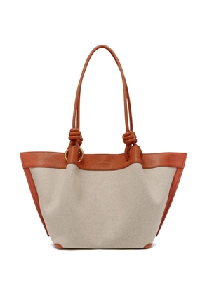Coccinelle Finn knot-detail tote bag - Neutrals