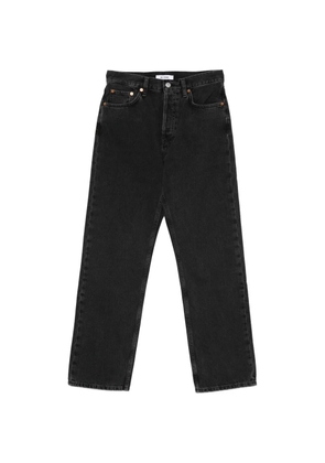 RE/DONE pocketed straight-leg jeans - Black