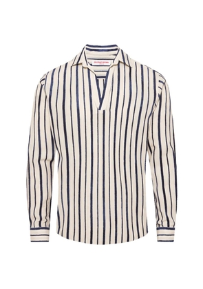 Orlebar Brown Ridley striped shirt - White