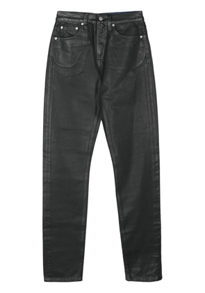 Calvin Klein Jeans coated straight jeans - Black