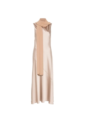 ALESSANDRO LEGORA sleeveless maxi dress - Neutrals