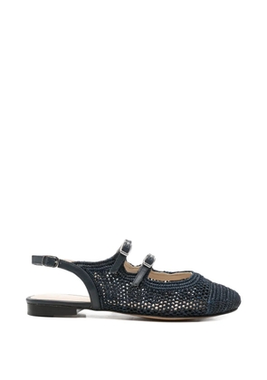 Carel Paris Balma buckle-strap flat pumps - Blue