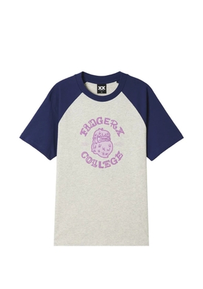 FINGERCROXX front-graphic T-shirt - Grey