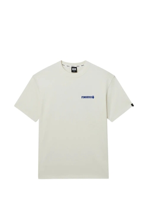 FINGERCROXX graphic-print T-shirt - Neutrals