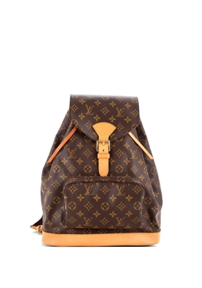 Louis Vuitton Pre-Owned Vintage Montsouris Monogram Canvas GM backpack - Brown