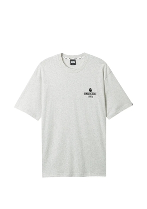 FINGERCROXX logo-print T-shirt - Grey