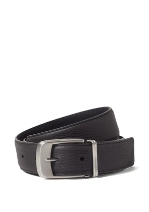Zegna leather belt - Brown