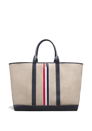 Thom Browne oversized Tool tote bag - Neutrals