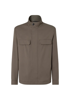Zegna flap-pocket jacket - Brown