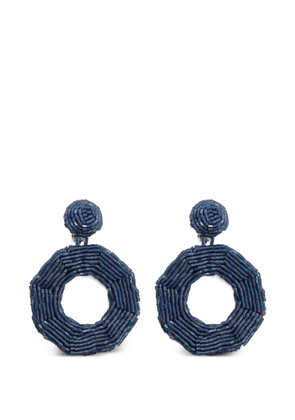 MALIPARMI beaded earrings - Blue